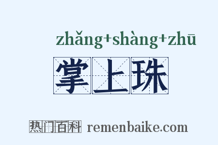 掌上珠是什么意思的图片